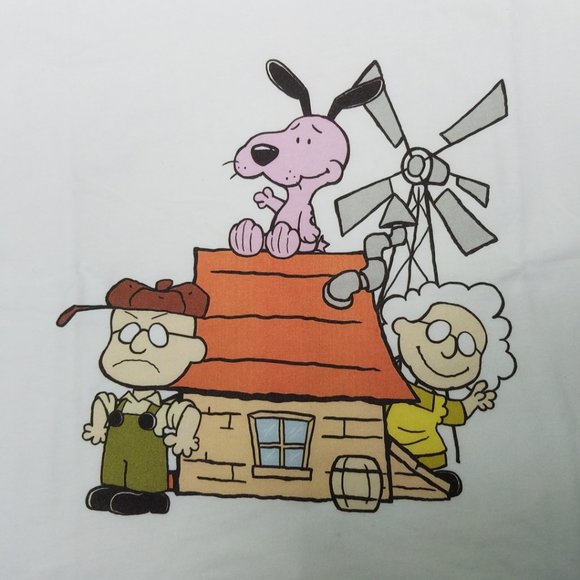 Cartoon Network Tops Courage The Cowardly Dog Shirt Charlie Brown L Poshmark